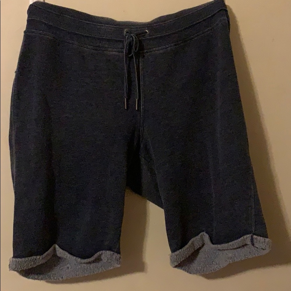 Blue Calvin Klein shorts